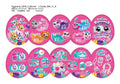Rainbocorns Eggzania S1 Assorted, size reference