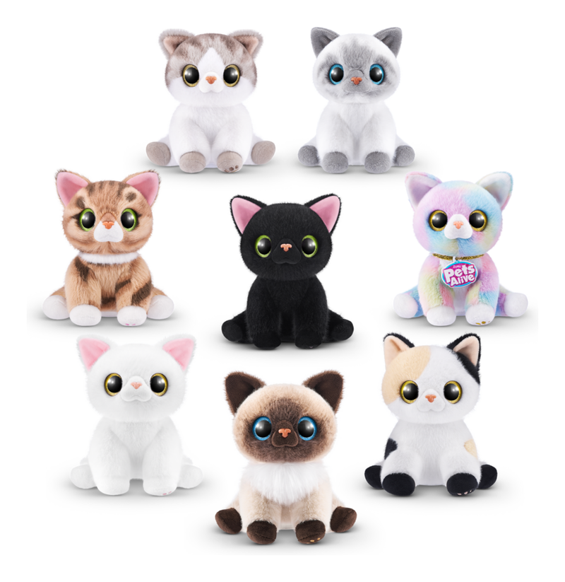 Pets Alive Smitten Kittens Series 1 Assorted, side angle
