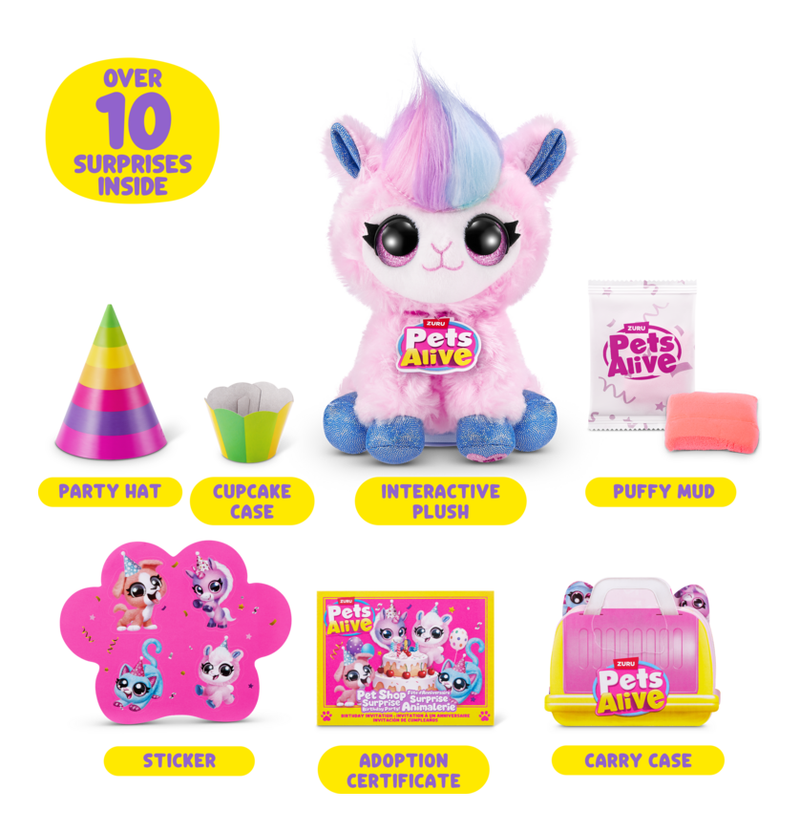 Pets Alive Pet Shop Surprise Interactive Plush, alternate view