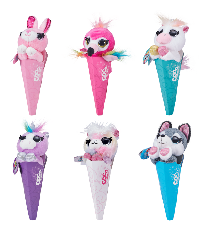 Coco Surprise Cones Fantasy Assorted, showing reverse