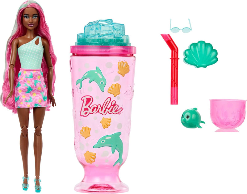 Barbie Pop Reveal Doll: Sea Slushy (Purple)
