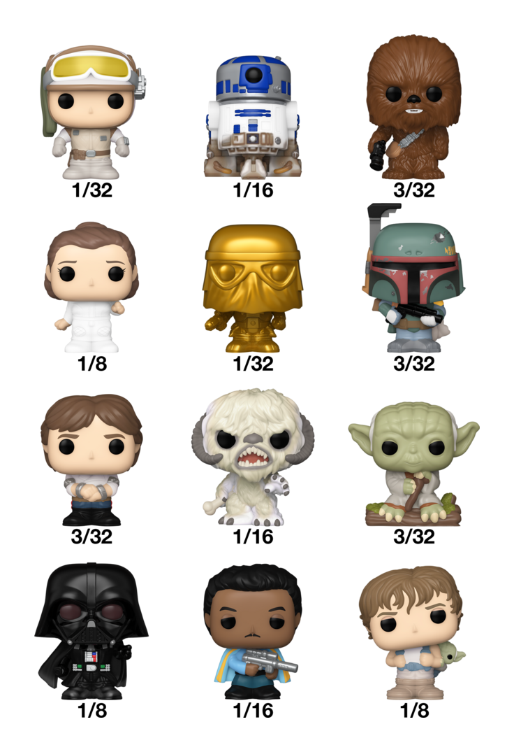 Bitty Pop! Singles: Star Wars 32 Pieces in PDQ - Image