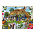 Happy Days No.10, Country Gardens 4x 500 Piece Jigsaw Puzzles