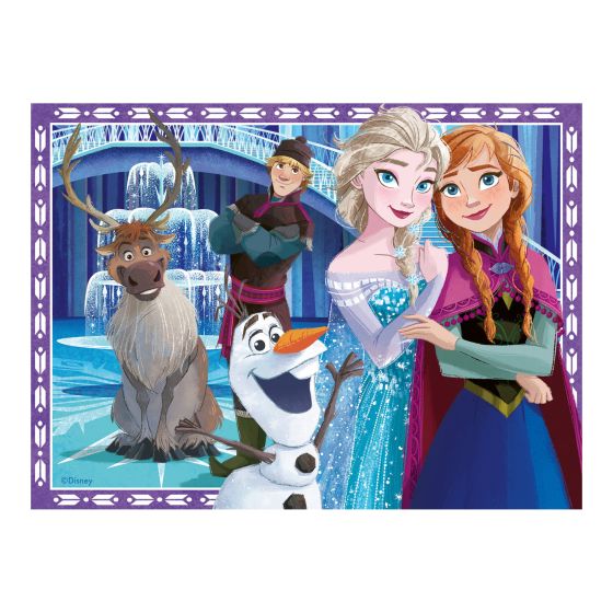 Disney Frozen 4 in a Box Jigsaw Puzzles