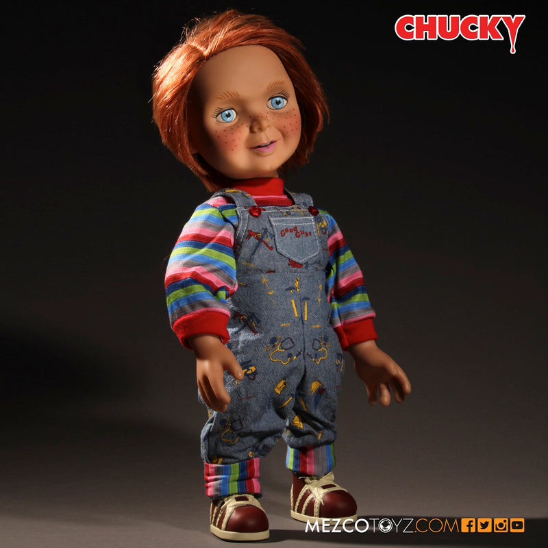 Child's Play Chucky Happy Face 15" MDS Mega Scale Talking Figure alternate view