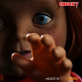 Child's Play Chucky Happy Face 15" MDS Mega Scale Talking Figure close up detail