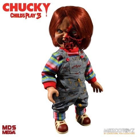 Chucky "Pizza Face" 15" MDS Mega Scale Figure With Sound - Star Images UK Exclusive