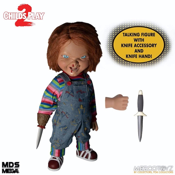 Chucky "Menacing" 15" MDS Mega Scale Figure With Sound