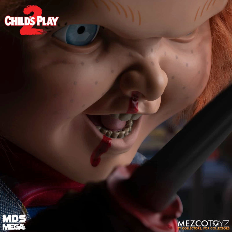 Child's Play 2 Menacing Chucky 15" MDS Mega Scale Talking Figure alternate view