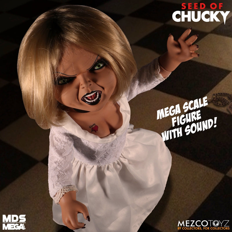 Seed of Chucky Tiffany White Dress 15" MDS Mega Scale Talking Figure alternate view