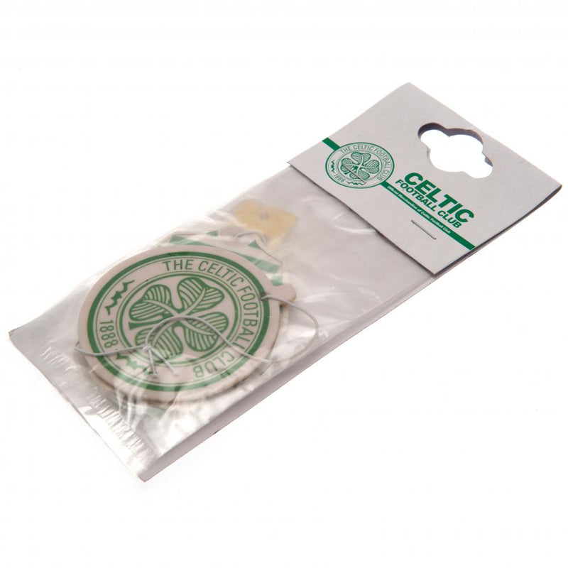 Celtic FC 3pk Air Freshener, side angle