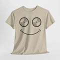 Vinyl Makes Me Happy Men's T-Shirt, showing reverse