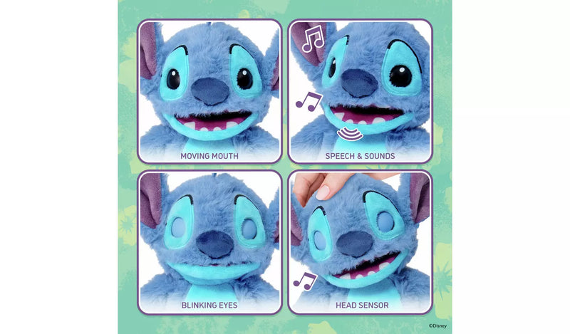 Disney Stitch Palm Puppetronic, rear view