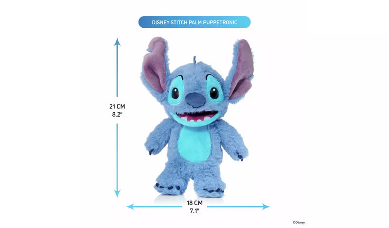 Disney Stitch Palm Puppetronic, close-up detail