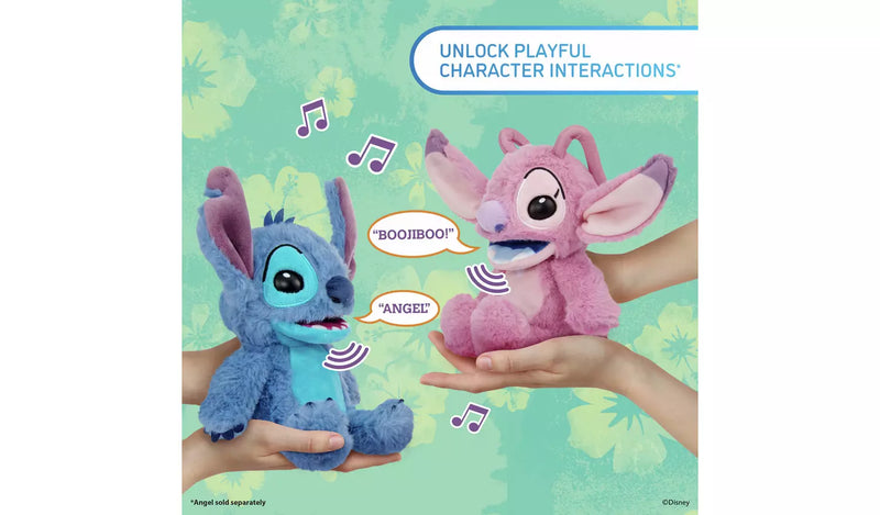 Disney Stitch Palm Puppetronic, side angle