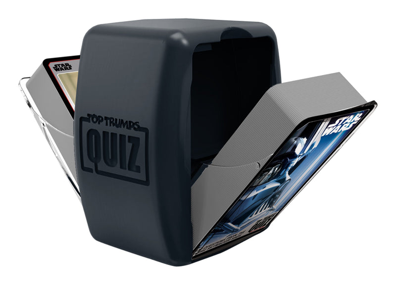 Star Wars Top Trumps Quiz Card Game, in display