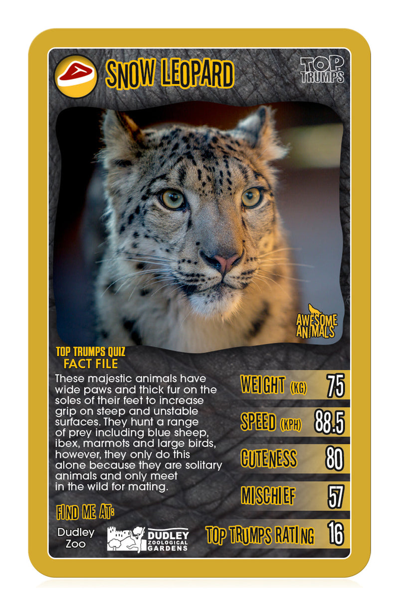 Awesome Animals Top Trumps Card Game, additional view