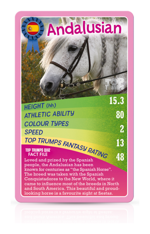Horses, Ponies & Unicorns Top Trumps Card Game, additional view