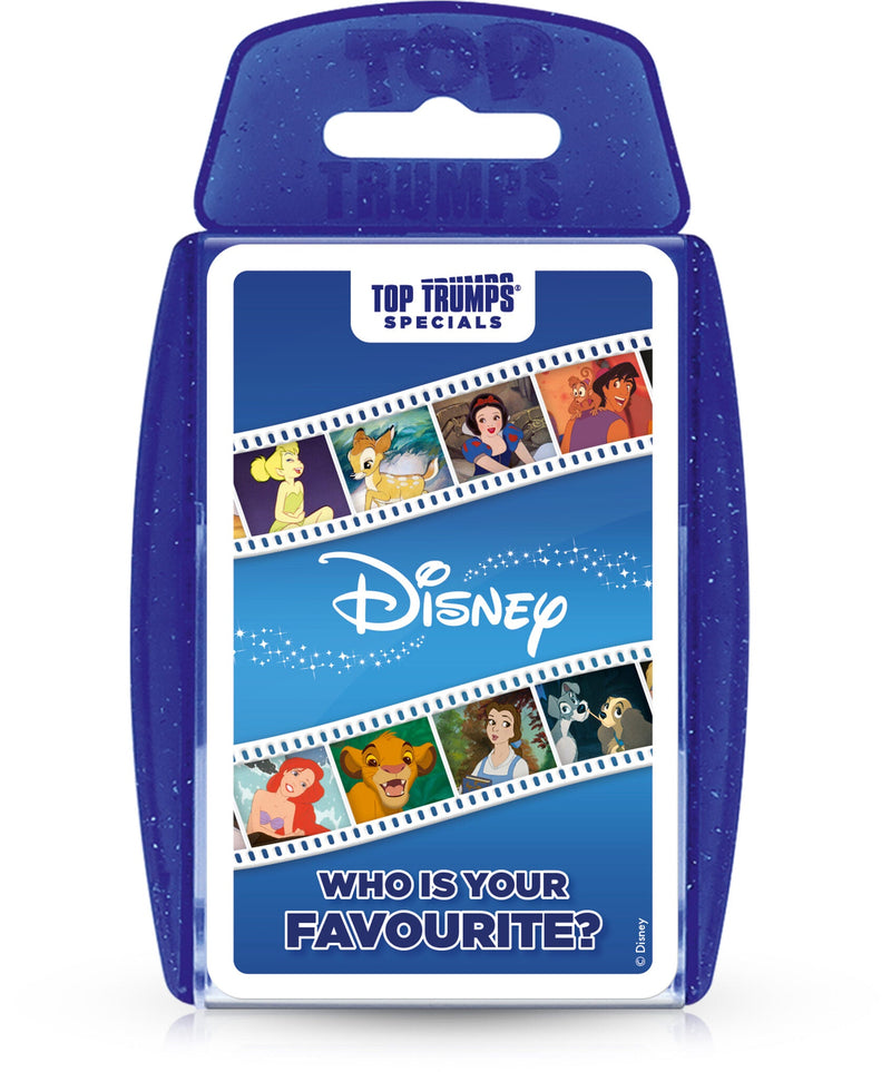 Disney Classics Top Trumps Card Game, packaging shot