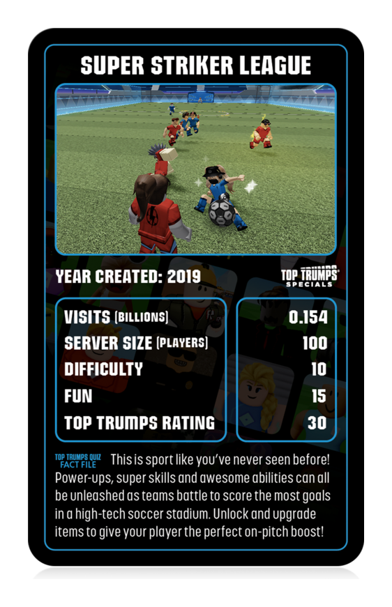 The Independent & Unofficial Guide to Roblox Top Trumps Card Game, product detail