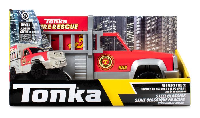 Tonka Steel Classics Rescue Truck