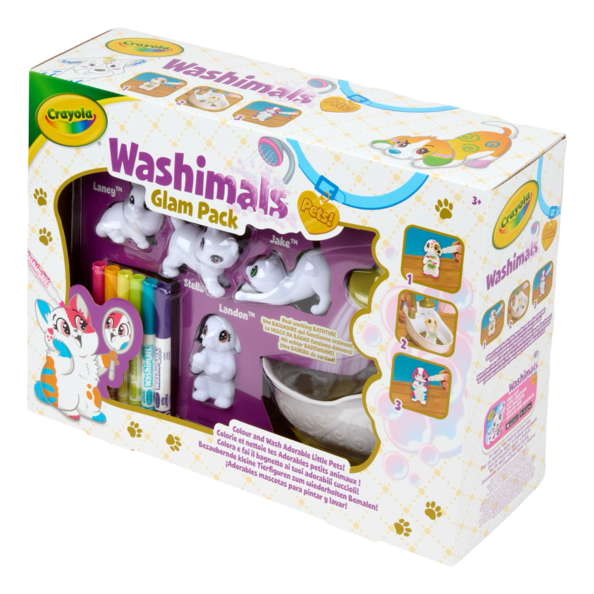 Washimals Pets Bathtub Playset-Refresh Glam Tub - Image
