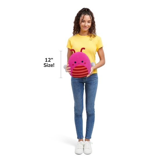 Original Squishmallows 12-Inch Mara the Hot Pink Bee