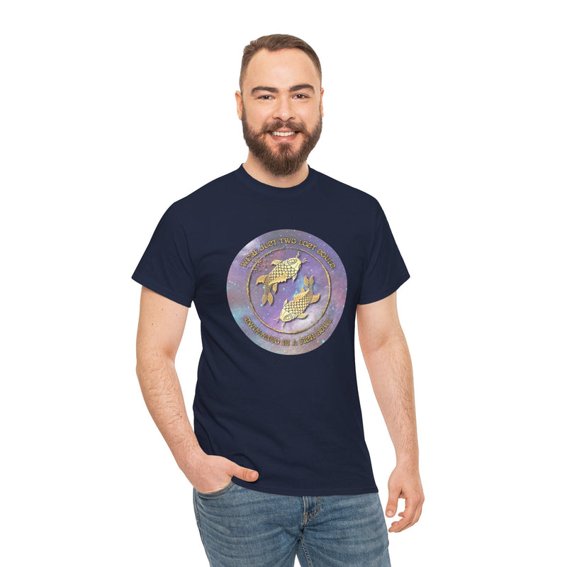 'Lost Souls' Celestial Fish Lyric T-Shirt, packaging shot