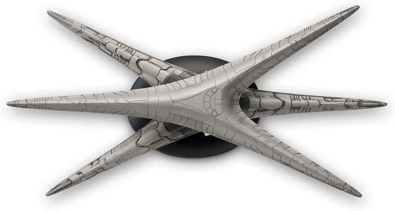 Modern Basestar (2004 Series) Diecast Model Ship (Battlestar Galactica The Official Ships Collection Eaglemo, close-up detail