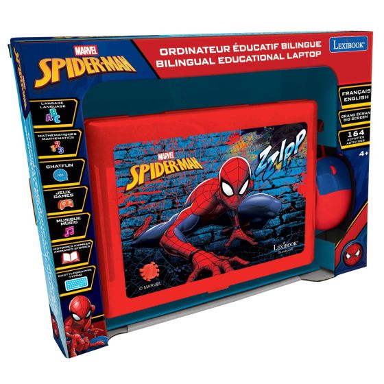 Spider-Man Bilingual Educational Laptop