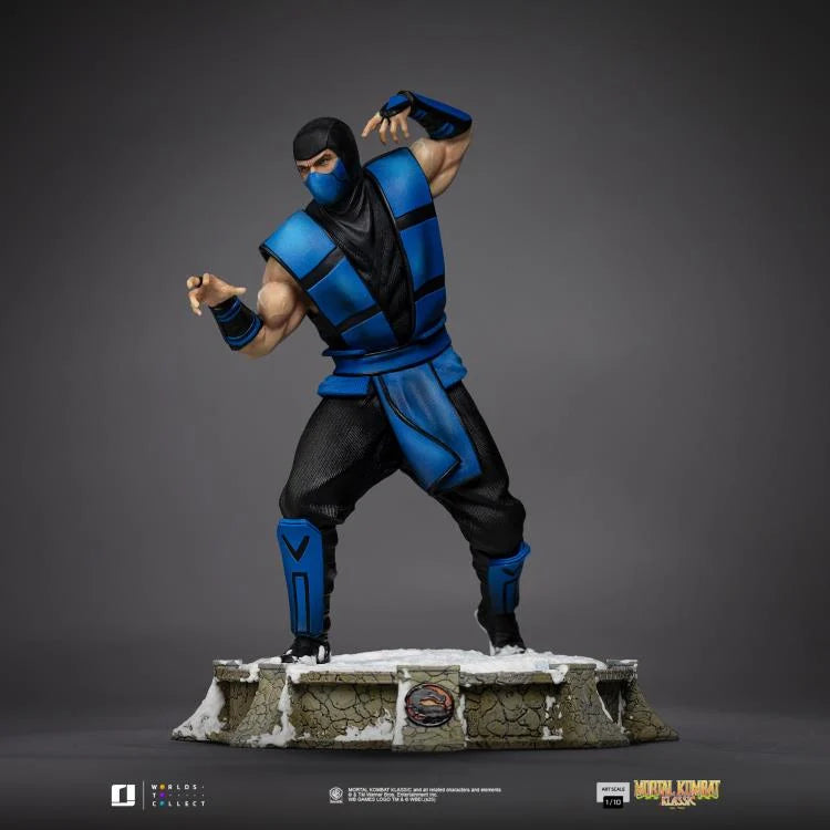 Iron Studios Mortal Kombat Klassic Sub-Zero 1/10 Art Scale Limited Edition Statue