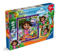 Dora 3x49 Piece Jigsaw Puzzle