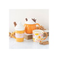 Pumpkin Cream Lidded Mug
