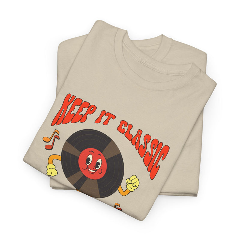 'Keep It Classic' Retro T-Shirt, product detail