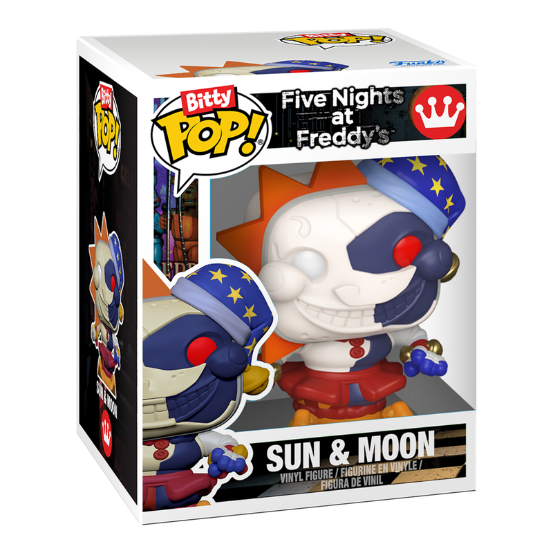 Bitty Pop! 2-Pack - Five Nights At Freddy's S2 - Freddy & Sun/Moon (Case of 12)