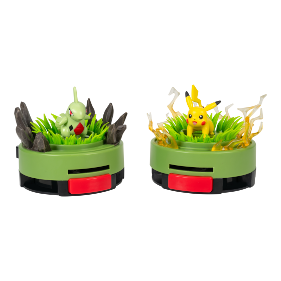 Pokemon - Battle Disc Showdown Pikachu & Larvitar