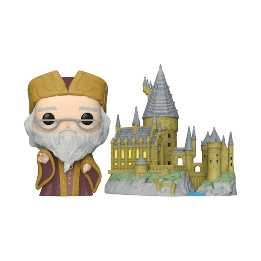 Pop! Town - Harry Potter - Dumbledore with Hogwarts