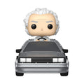 Ride Deluxe - Back to the Future - Doc w/Time Machine Funko Pop! Vinyl Figure, display view