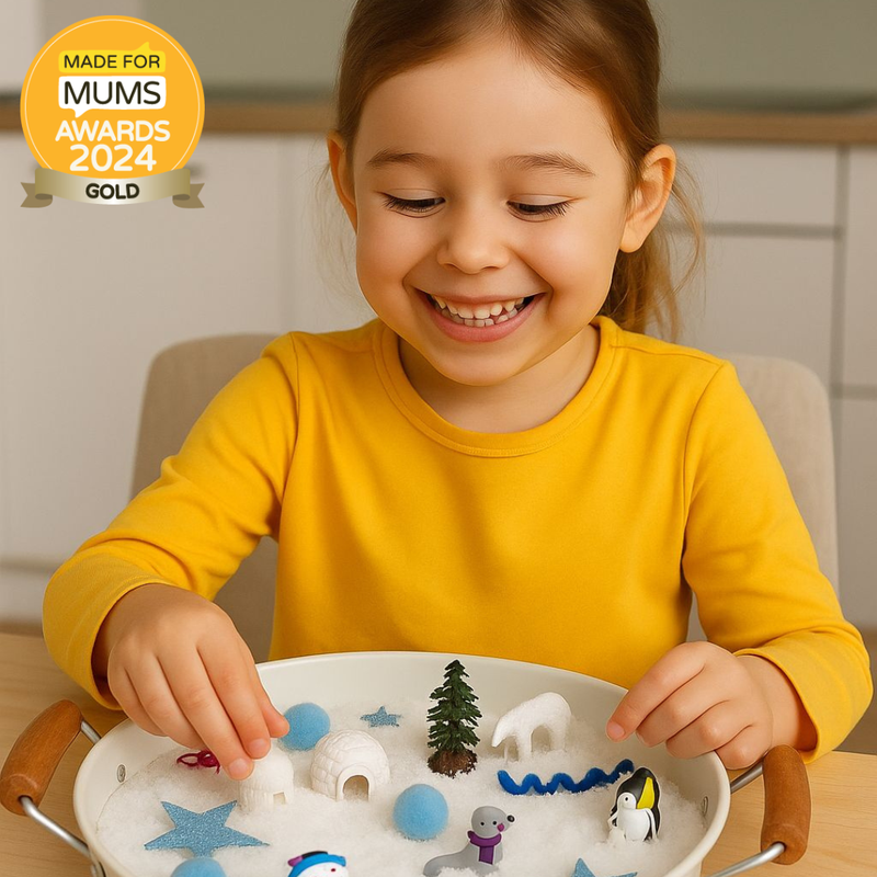 Winter Sensory Kit, close-up detail