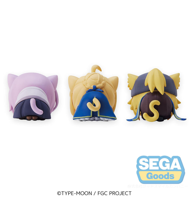 Ohiruneko Mash Kyrielight / Altria Pendragon / Mysterious Cat X Fate/Grand Carnival MP Mini Figure Set