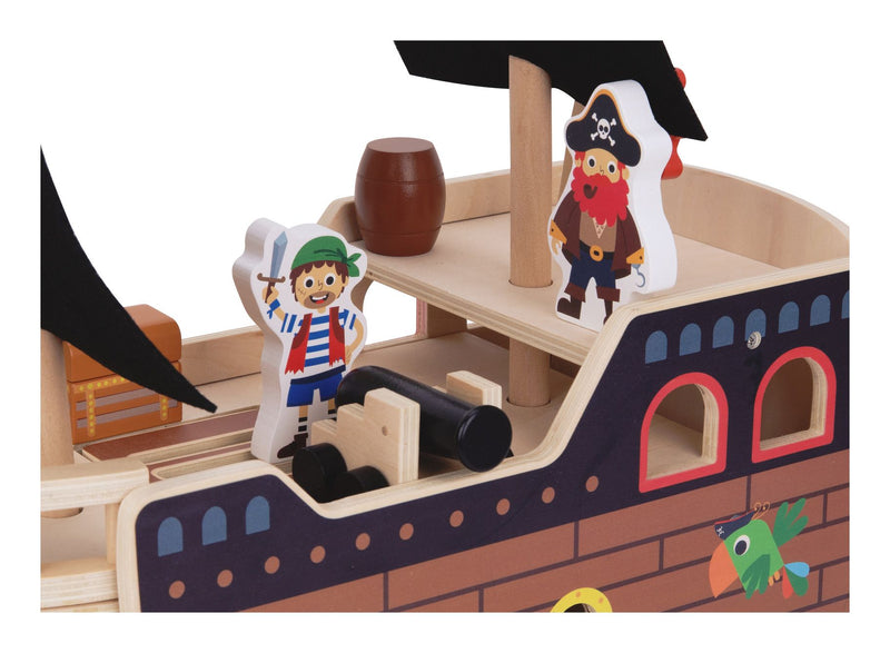 Wooden Pirate Ship - Image