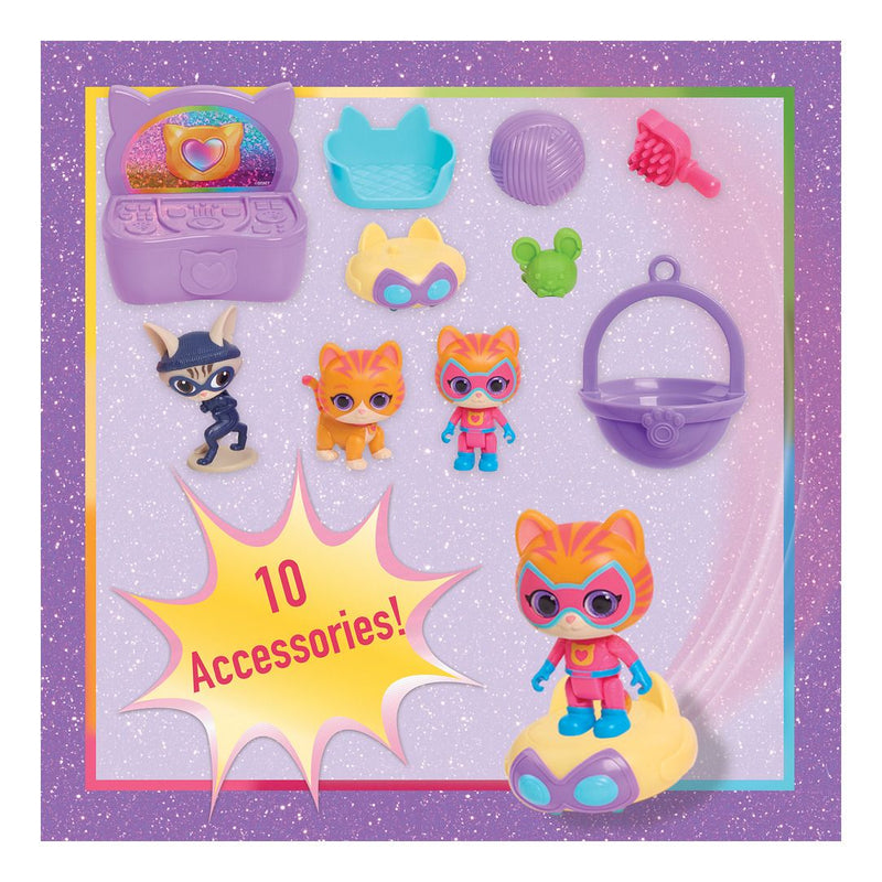 SuperKitties Purr N Play Playset - Image