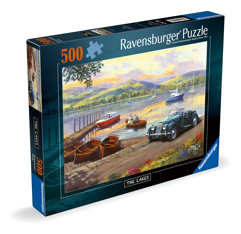 Stop at the Lakes 500 Piece Jigsaw Puzzle