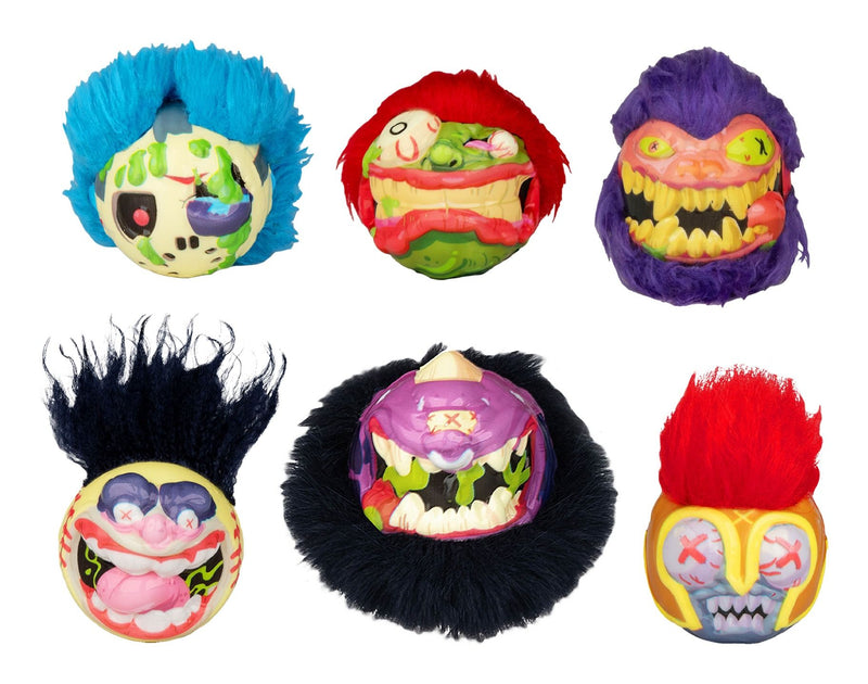 Madballs - Hairballs 6pcs CDU Ball Size 3" - Image