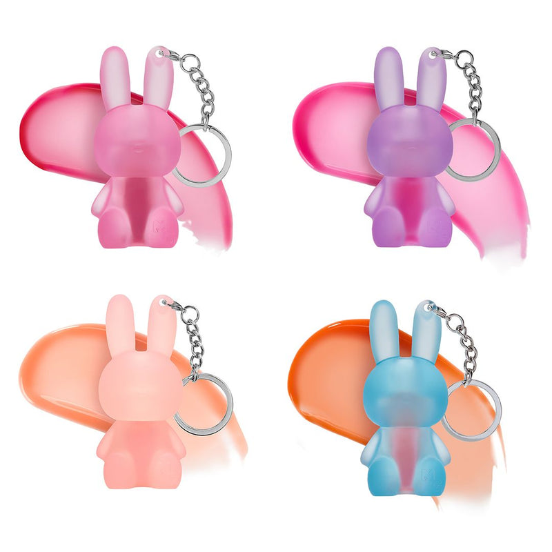 Mini Glam Cosmetic Bunny Lip Gloss Assortment Half PDQ - Image