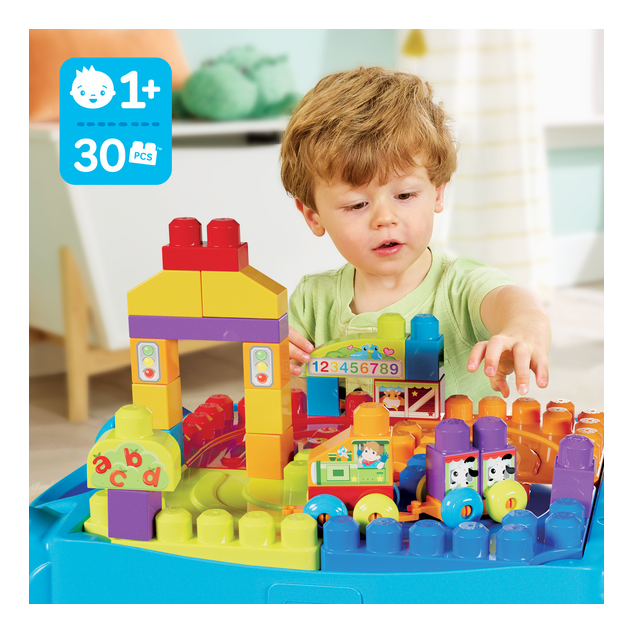 Mega Bloks Preschool Build 'n' Learn Table - Image