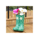 Dark Green Welly Boot Planter