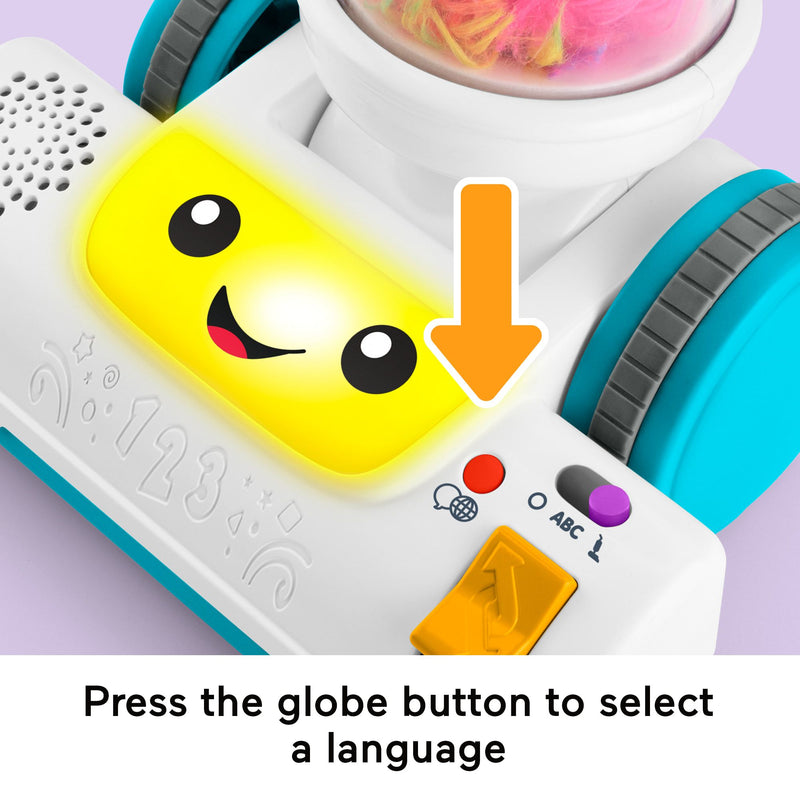 Fisher-Price Toddler Toy Laugh & Learn 2-in-1 Vacuum - Image