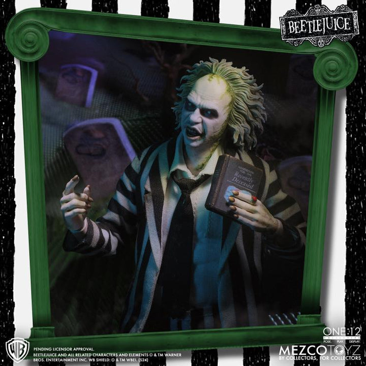 Mezco Beetlejuice (1988) One:12 Collective Beetlejuice Deluxe Edition