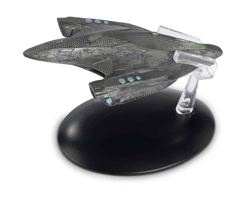 Devore Warship Diecast Model Ship (Eaglemoss / Star Trek), side angle